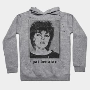 Pat Benatar / Retro 80s Style Fan Design Hoodie